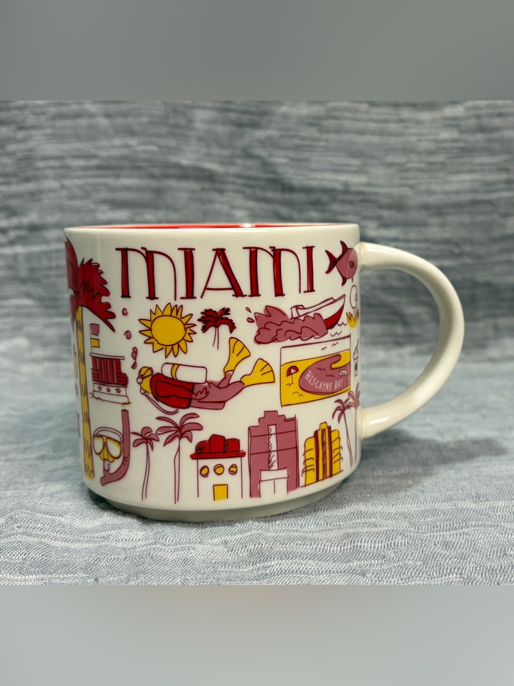 Starbucks Been There Series Miami ceramic coffee mug